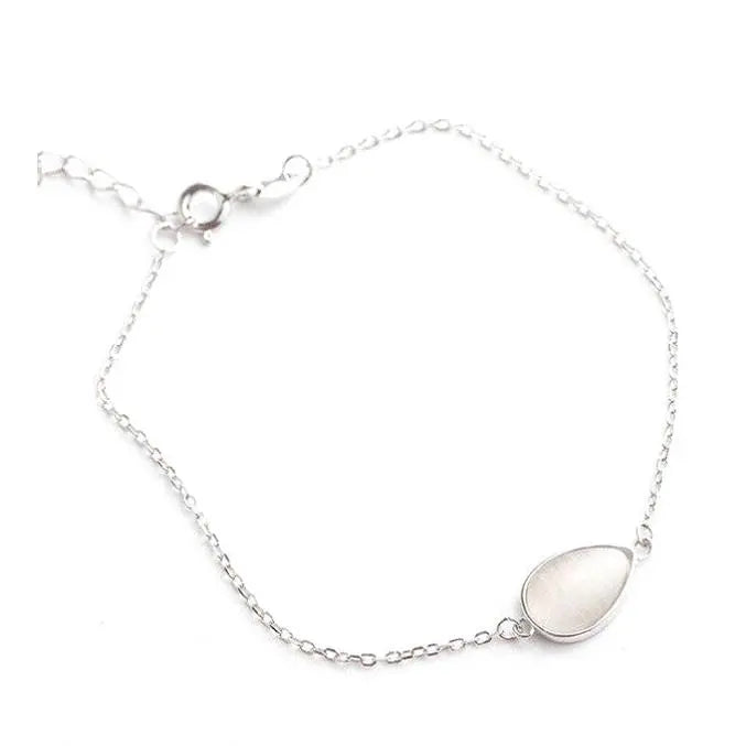Bracelet "Awilix" en Forme de Goutte de Lune. | Bijoux Chakra