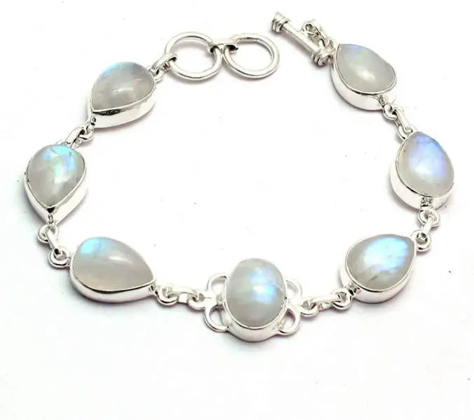 Bracelet de Grossesse Éclatant en Pierre de Lune "Junon" | Bijoux Chakra