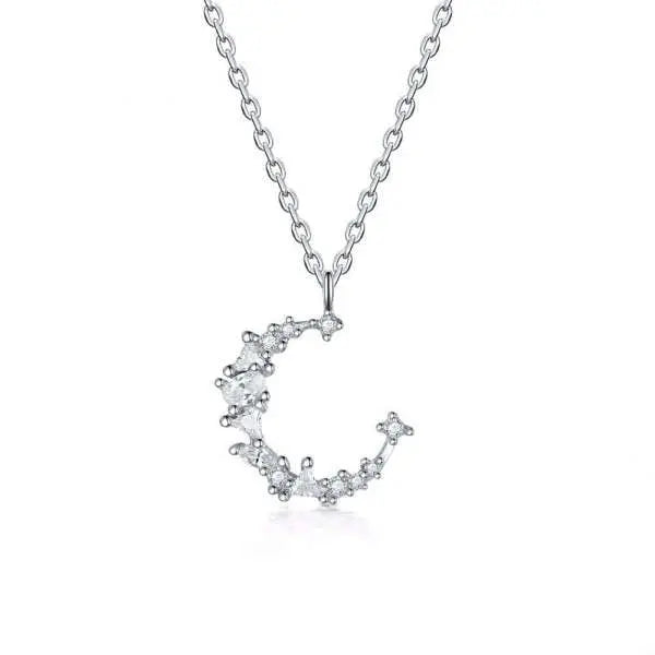 Collier "Sérénité Lunaire" en Croissant de Lune | Bijoux Chakra