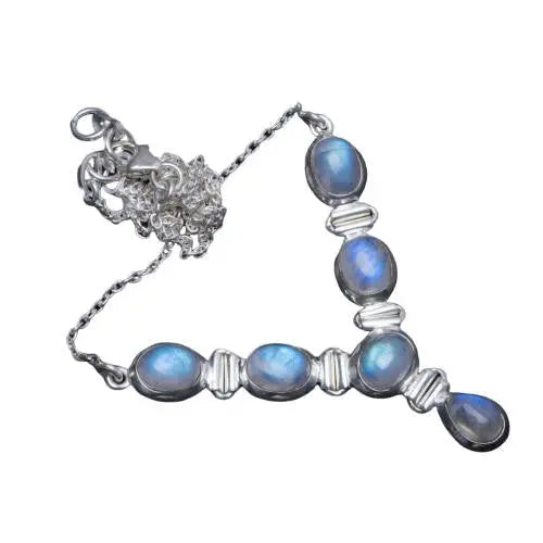 Collier Authentique en Pierre de Lune "Andromède" | Bijoux Chakra