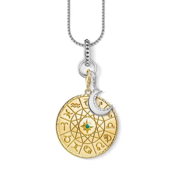 Collier Zodiaque au Brillant Éclat Lunaire | Bijoux Chakra