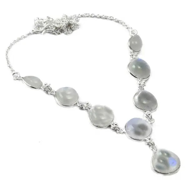 Collier Éblouissant en Pierre de Lune "Amelia" | Bijoux Chakra