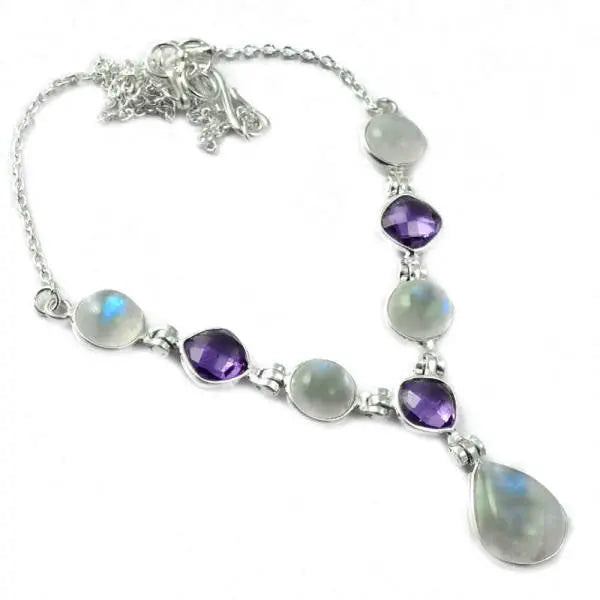 Collier Éthéré en Pierre de Lune ''Aether'' | Bijoux Chakra