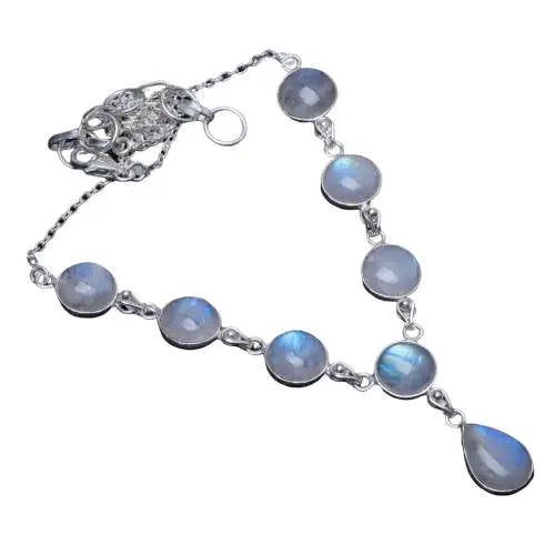 Élégant Collier Pierre de Lune "Elena" | Bijoux Chakra