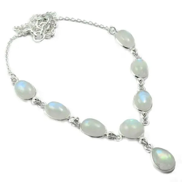 Collier Envoûtant en Pierre de Lune "Estefania" | Bijoux Chakra