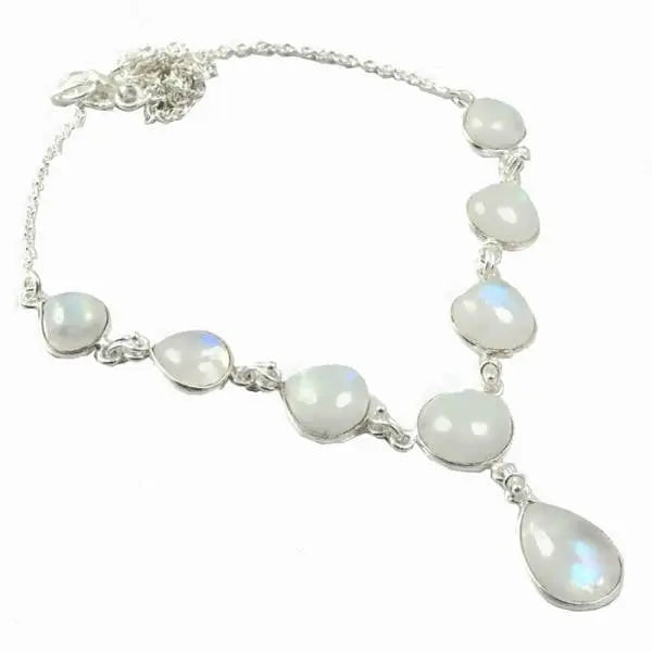 Collier Éclatant en Pierre de Lune "Laia" | Bijoux Chakra