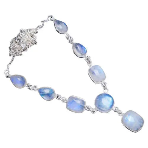 Collier Éblouissant en Pierre de Lune "Maria" | Bijoux Chakra