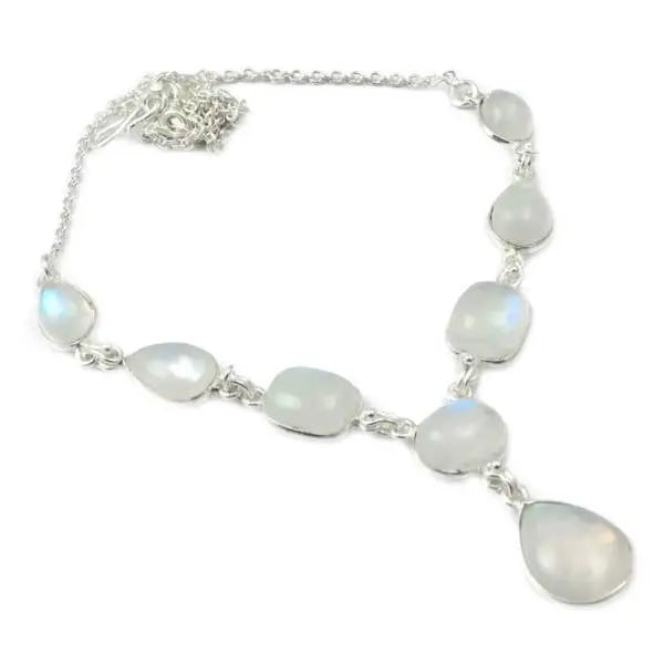 Collier Éblouissant en Pierre de Lune "Niela" | Bijoux Chakra