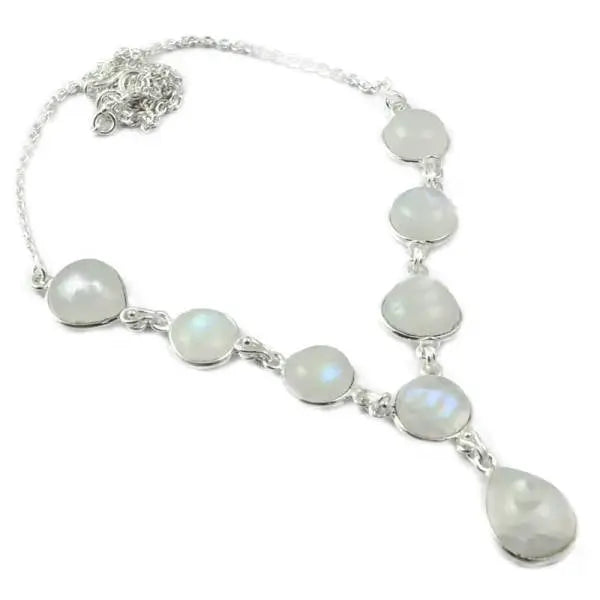 Collier Éblouissant en Pierre de Lune "Orianna" | Bijoux Chakra