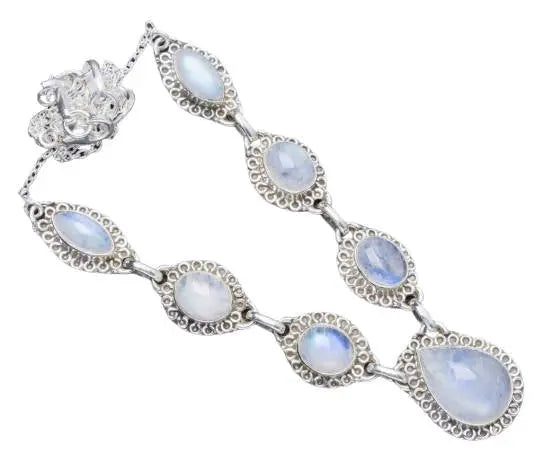 Collier envoûtant avec pierre de lune "Rêveuse" | Bijoux Chakra