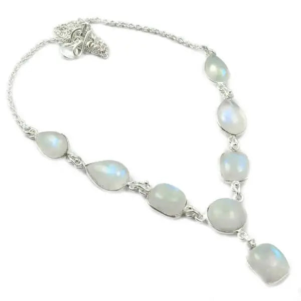 Collier Émotionnel avec Pierre de Lune "Sentimentale" | Bijoux Chakra