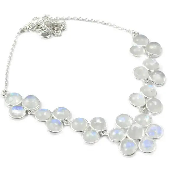 Collier Éblouissant en Pierre de Lune "Zafia" | Bijoux Chakra