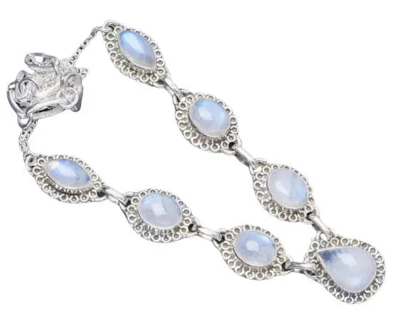 Collier Sia captivant pour femme orné de pierre de lune | Bijoux Chakra