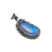 Pendentif Unique en Pierre de Lune, Fait Main "Apsara" | Bijoux Chakra