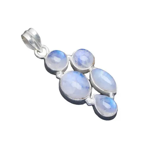 Pendentif Unique en Pierre de Lune - Création "Ananké" Atelier | Bijoux Chakra