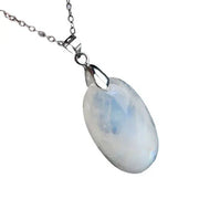 Pendentif envoûtant "Larme d'Athéna" avec Pierre de Lune | Bijoux Chakra