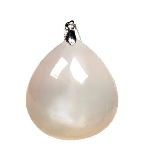 Pendentif Éclat du Crépuscule en Pierre de Lune | Bijoux Chakra