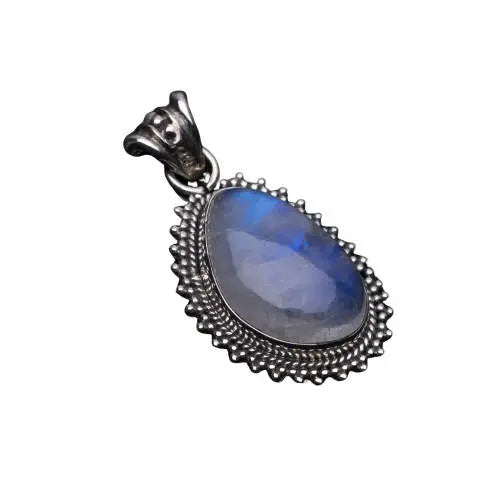 "Pendentif Envoûtant en Pierre de Lune 'Aphaia'" | Bijoux Chakra