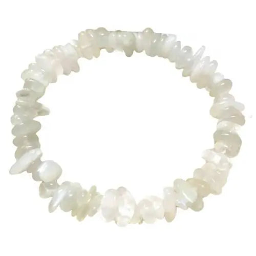 Bracelet Baroque en Pierre de Lune "Joyeuse" | Bijoux Chakra