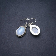 Boucles d'Oreilles Éclatantes en Pierre de Lune et Argent "Océanes" | Bijoux Chakra
