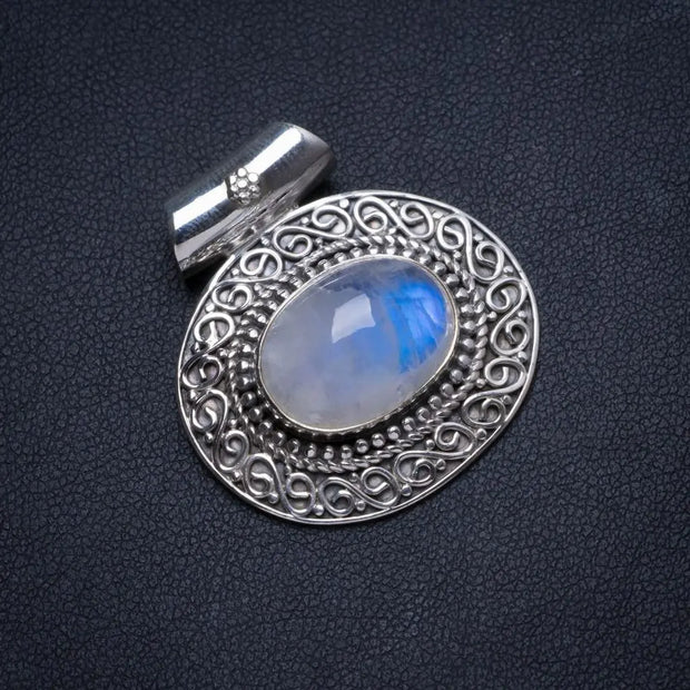 Élégant Pendentif "Eson" en Pierre de Lune | Bijoux Chakra