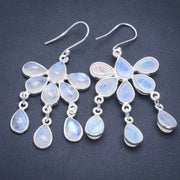 Boucles d'Oreilles Élégantes en Pierre de Lune "Aphrodite" | Bijoux Chakra