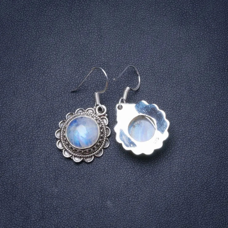 Boucles d'Oreilles Féminines avec Pierre de Lune "Indulgence" | Bijoux Chakra