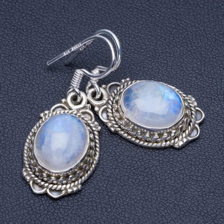 Boucles d'Oreilles Enchantées en Pierre de Lune "Protectrices" | Bijoux Chakra