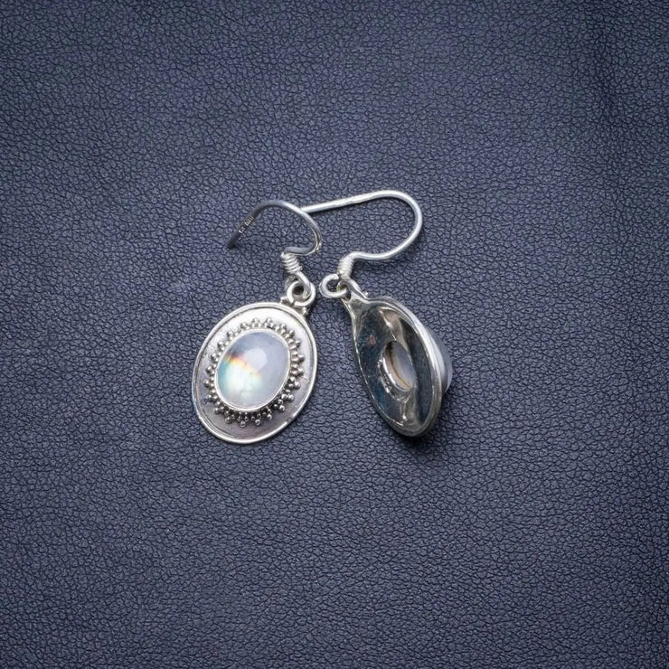 Créations Angéliques : Boucles d'Oreilles en Pierre de Lune | Bijoux Chakra