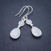 Boucles d'Oreilles Éclatantes en Pierre de Lune ''Amabilité'' | Bijoux Chakra
