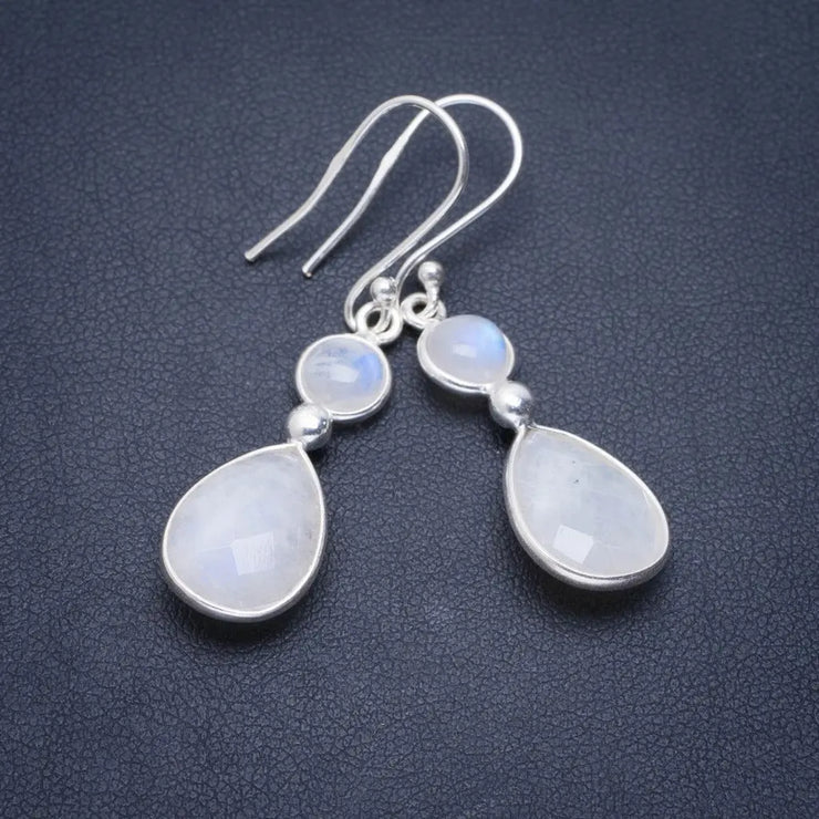 Boucles d'Oreilles Éclatantes en Pierre de Lune ''Amabilité'' | Bijoux Chakra