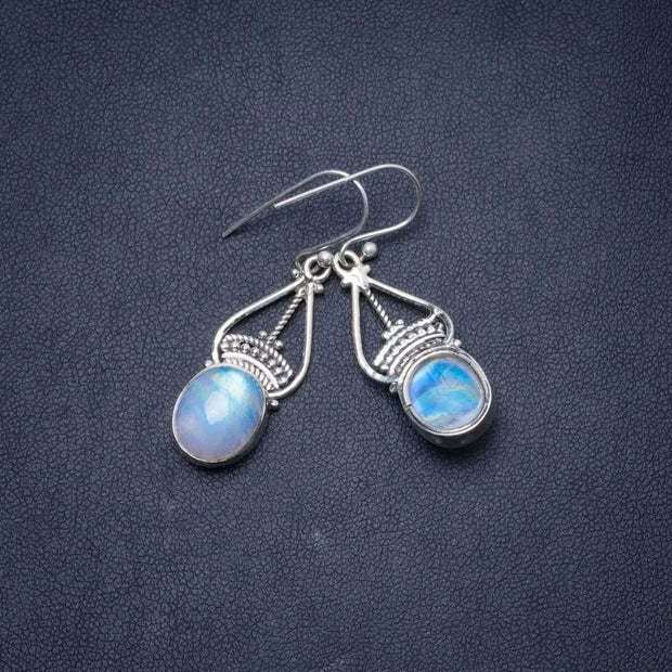 Boucles d'Oreilles Éthérées en Pierre de Lune "Innocentes" | Bijoux Chakra