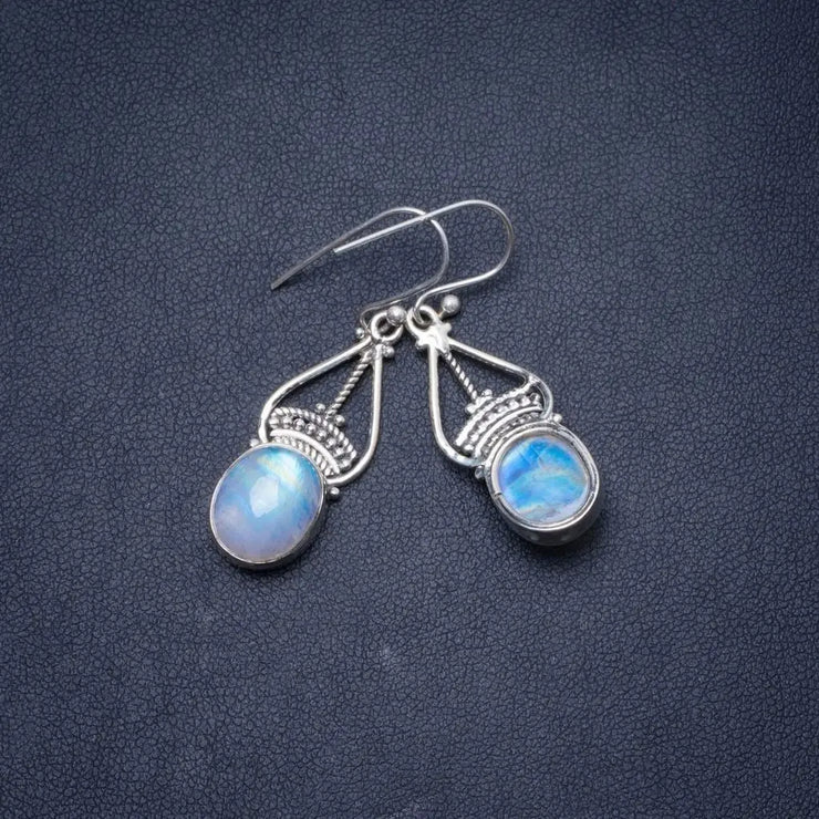Boucles d'Oreilles Éthérées en Pierre de Lune "Innocentes" | Bijoux Chakra
