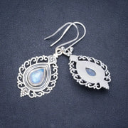 Boucles d'Oreilles envoûtantes avec Pierre de Lune "Sirènes" | Bijoux Chakra