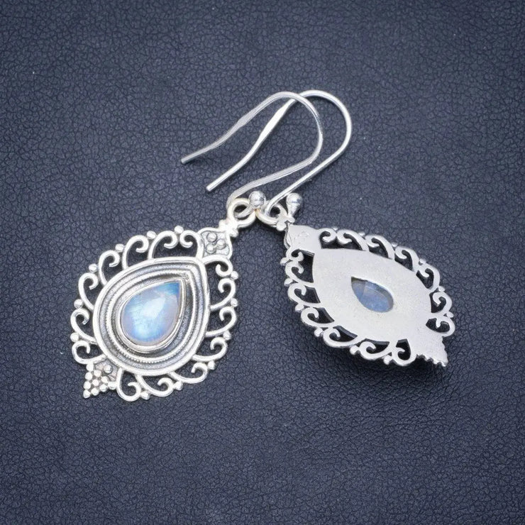 Boucles d'Oreilles envoûtantes avec Pierre de Lune "Sirènes" | Bijoux Chakra