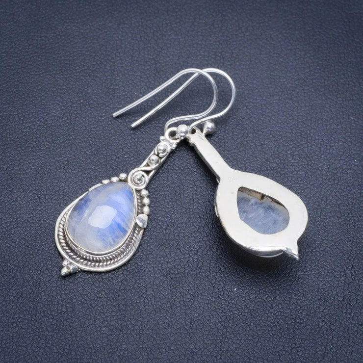 Boucles d'Oreilles Éblouissantes en Pierre de Lune "Clémentes" | Bijoux Chakra