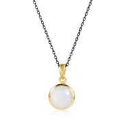 Pendentif Éclat de Lune "Perle d'Océan" | Bijoux Chakra