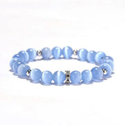 Bracelet en Opaline Pierre de Lune "Celestia" Envoûtant | Bijoux Chakra