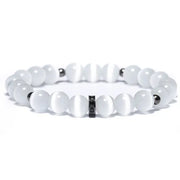 Bracelet « Mani » en Pierres de Lune Sphériques | Bijoux Chakra