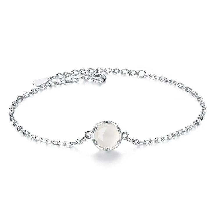 Bracelet Envoûtant en Pierre de Lune « Œil Céleste » | Bijoux Chakra